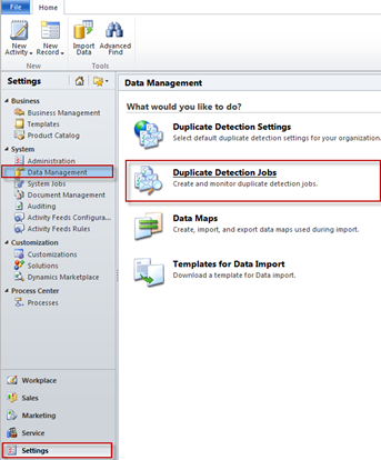 Duplicate Detection in Dynamics CRM 2011