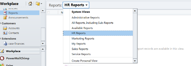 Adding New Report Category in CRM 2011
