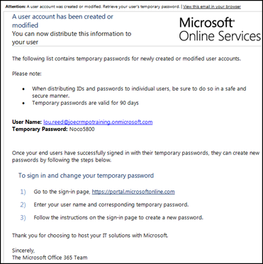 Alert a new user they've been added to CRM 2011