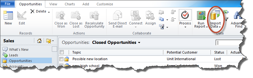 How to Mass Update Closed Opportunities in CRM 2011
