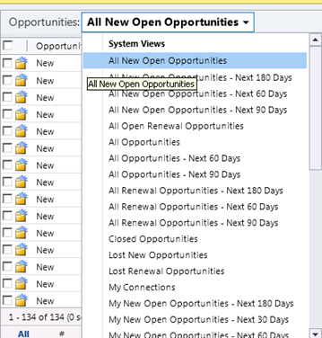 Too many CRM 2011 System Views