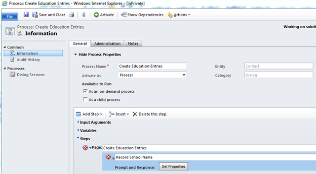 How to Save Time by Making a Repeatable Dialog in CRM 2011