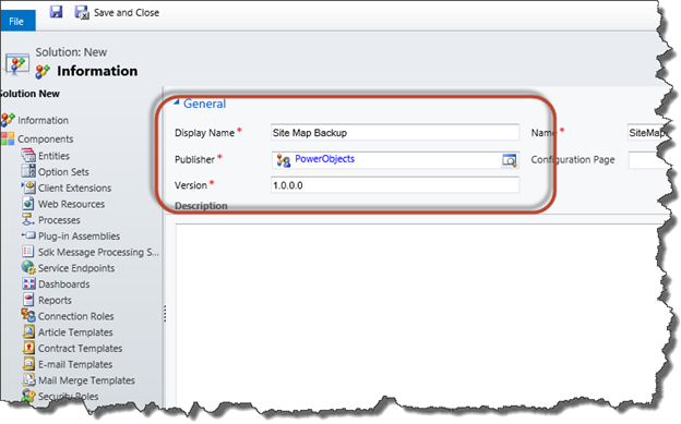 Displaying a Filtered View in the Site Map in CRM 2011