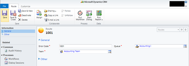 Dynamics CRM custom workflow - assign owner and route to queue