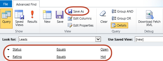 Plot Multiple Views of One Entity in Dynamics CRM