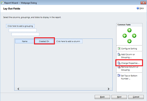 Reporting to the Second in Dynamics CRM