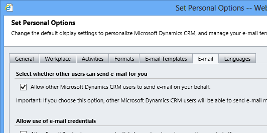 Dynamics CRM Email Router Troubleshooting