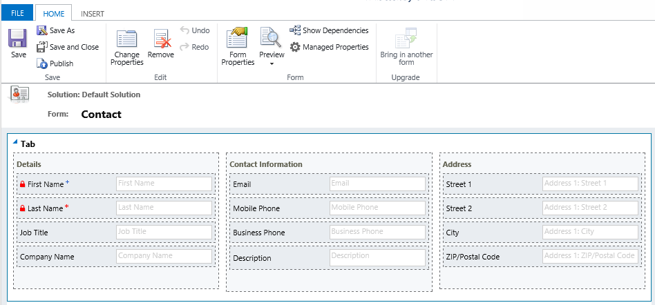 Quick Create Forms in Dynamics CRM 2013