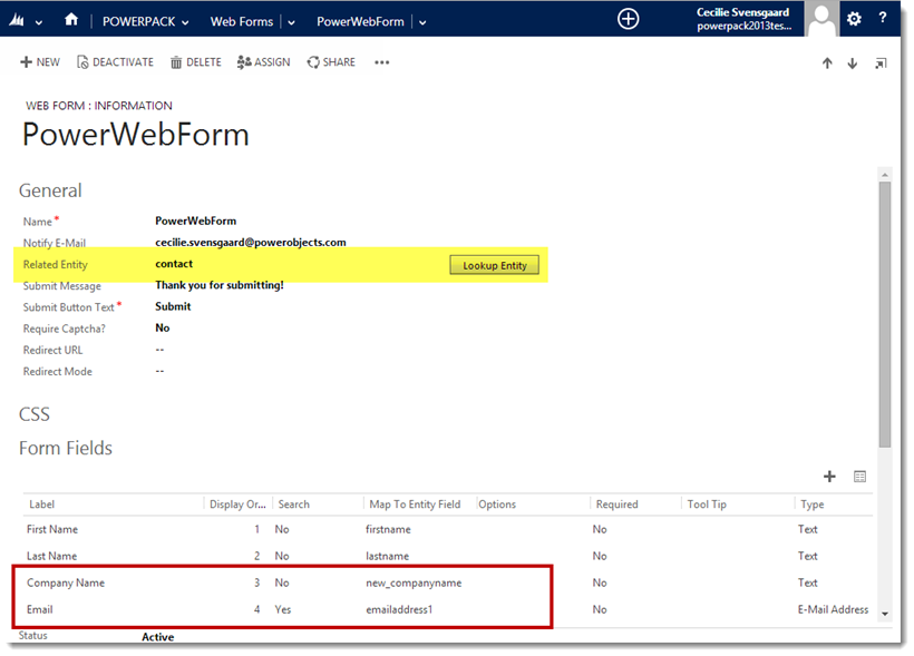 Additional PowerWebForm Plug-in Now Available for Dynamics CRM
