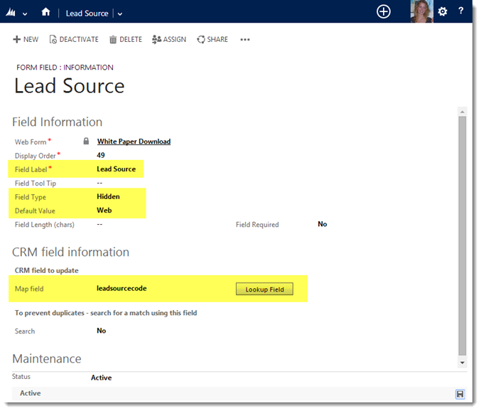 Making Sense of Website Leads and Hidden Web Form Fields in Dynamics CRM
