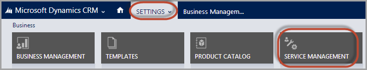 Create a Customer Service Schedule for SLA's in Dynamics CRM