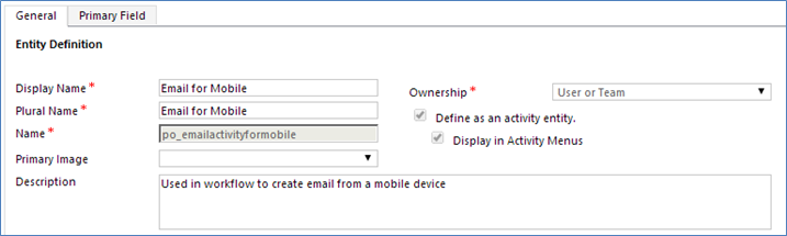 Sending Emails Through Mobile Express in Dynamics CRM