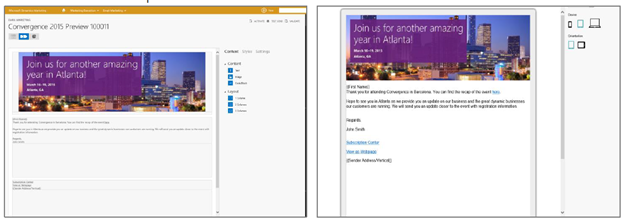 What’s New for Marketing in Microsoft Dynamics CRM: Fall 2014 – Part 2