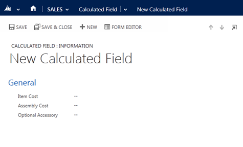Calculated Fields in Dynamics CRM 2015