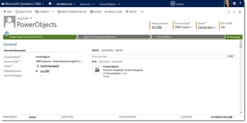 Setting Visibility of a Business Process Flow with JavaScript in Dynamics CRM 2015