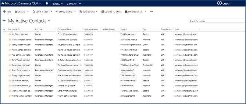 Modifying a View in Dynamics CRM 2013 to Create a Personal View