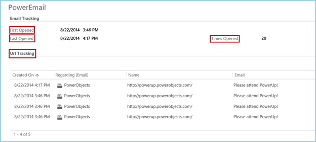 Use PowerPack Add-on PowerEmail to Track Your Emails!