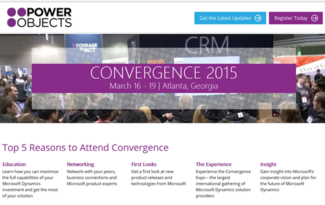 Marketers at Microsoft Convergence 2015: Your Must-See Marketing Content Schedule