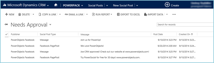 How to: Approve a Post using PowerSocial