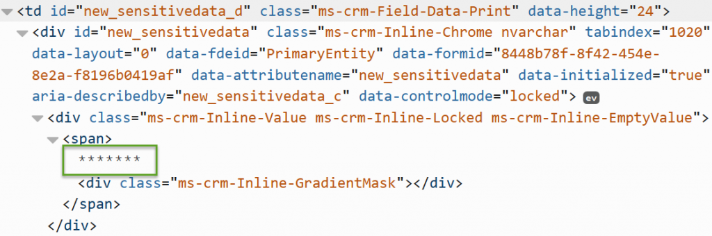 Hiding a Field Does not Hide the Data in Dynamics CRM