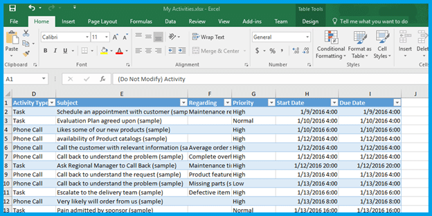 How To Generate Excel Templates In Dynamics Crm 2016 Powerobjects