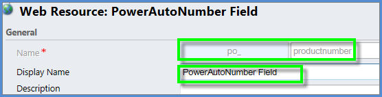 Auto numbering