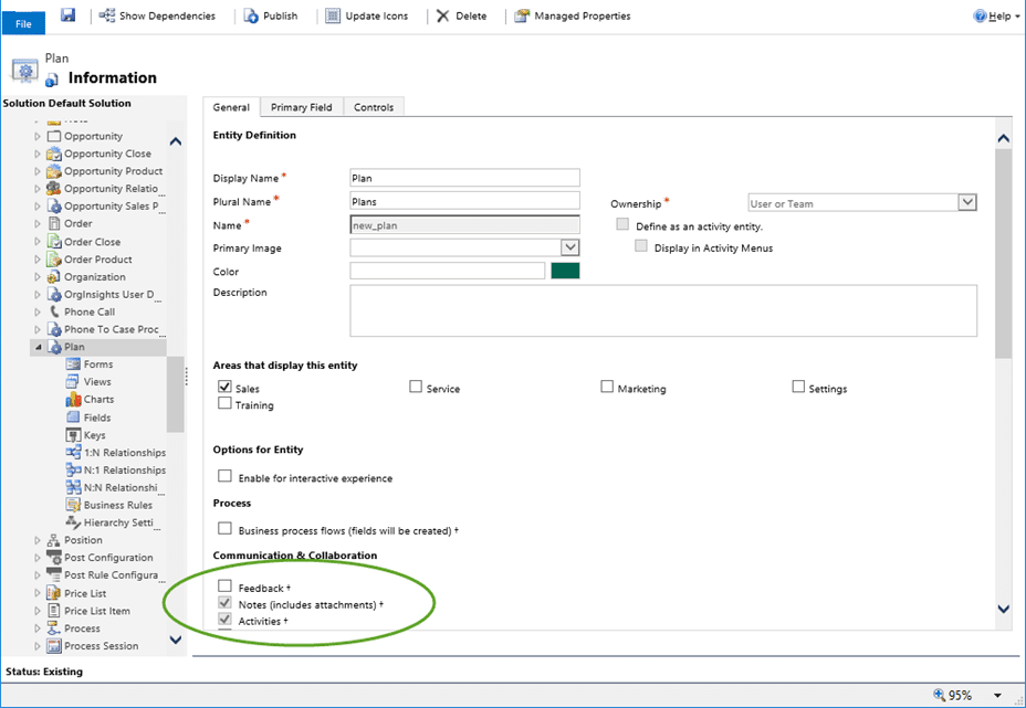 Crm 4 update dynamic entity classification