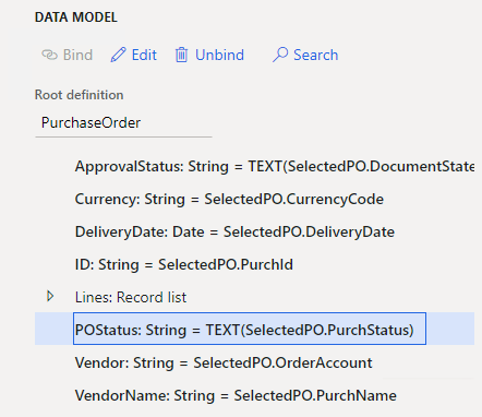 8 ind Edit 
unbind 
String 
String 
Date 
ID: String = 
list 
string = 
Strir» = 